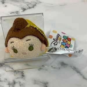 NWT- Disney Plush Keychain- Belle